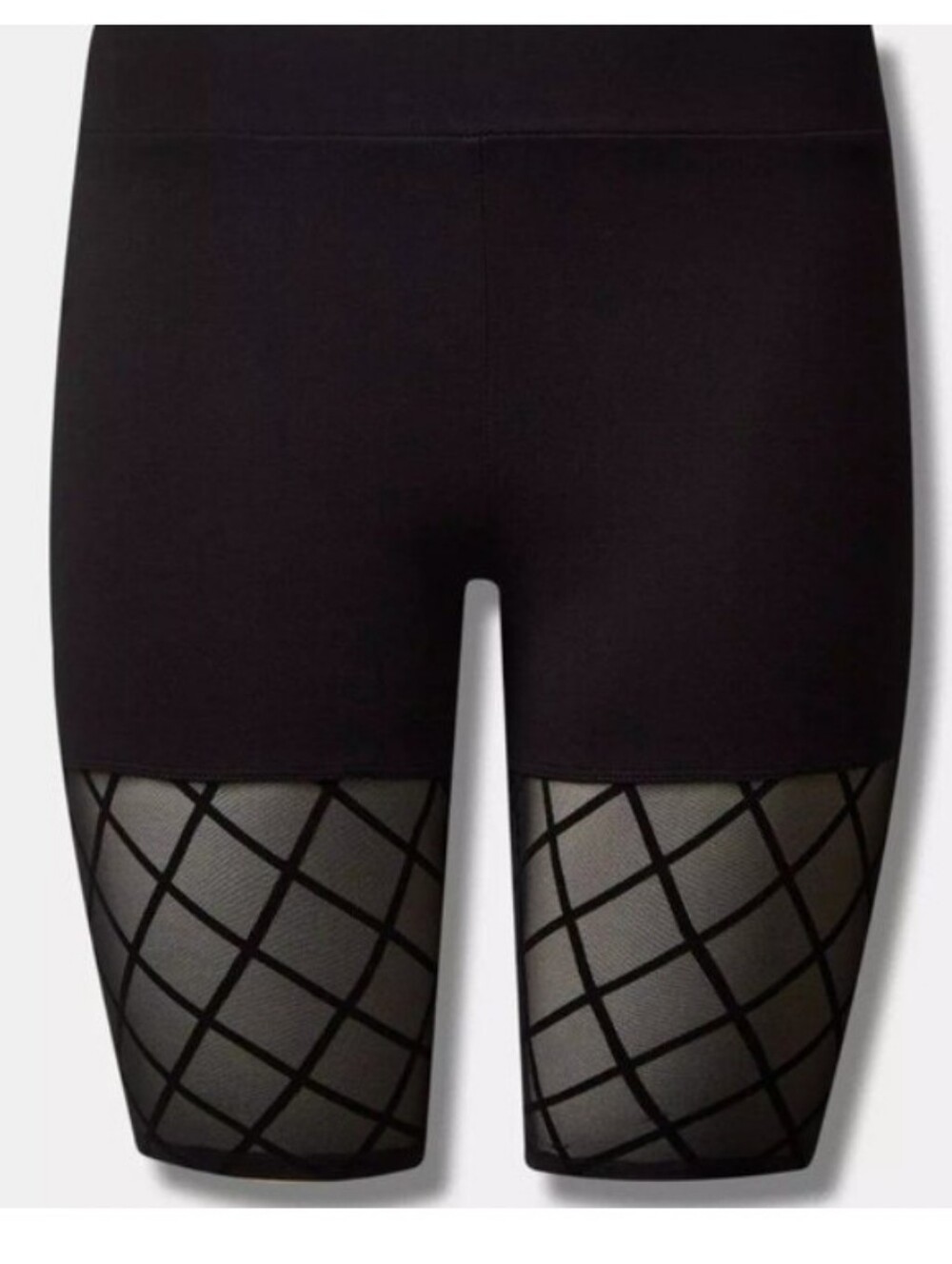 Torrid Diamond Mesh Bike Shorts Sz 0